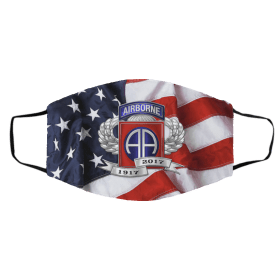 82nd Airborne Division Face Mask