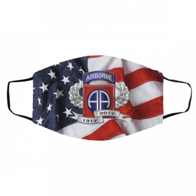 82nd Airborne Division Face Mask