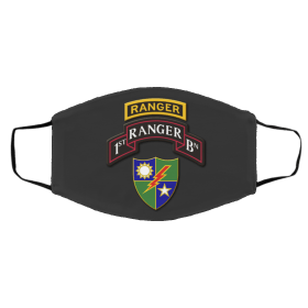 75th Ranger Regiment Flag Face Mask