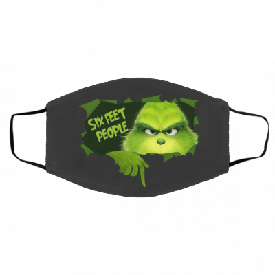 Grinch Six Feet People Face Mask