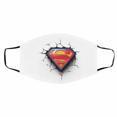D-C Co-m-ic-s Su-pe-rma-n tw-e-en Face Mask