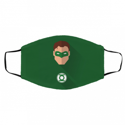 Gr-ee-n La-nte-rn Face Mask