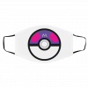 M-ast-er-ball Pokemon Face Mask