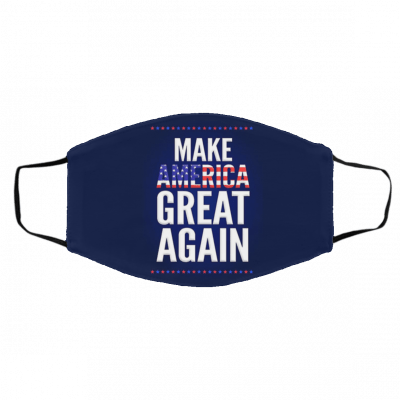 M-ak-e A-m-eri-ca Gr-ea-t Ag-ai-n Face Mask