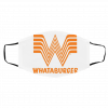 Wh-ata-bu-rg-er Lo-go Face Mask