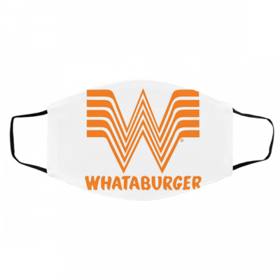 Wh-ata-bu-rg-er Lo-go Face Mask