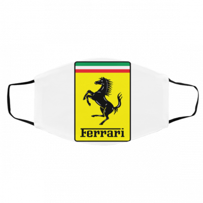 Lo-go Ca-r F-err-ar-i Face Mask