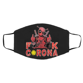 D-ead-po-ol fuc-k cor-o-na Face Mask