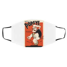 car-to-on m-o-v-ie Po-p-ey-e Co-m-ic Face Mask