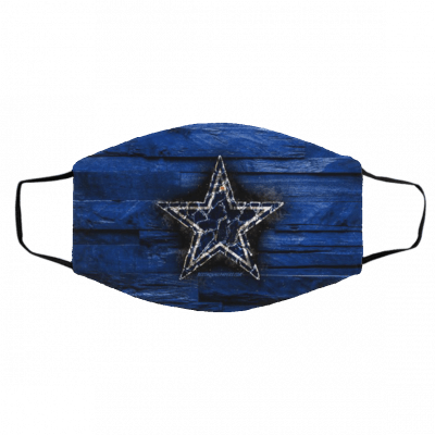 D-all-as Co-w-bo-ys Face Mask