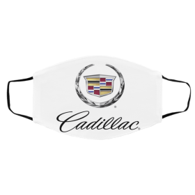 lo-go Ca-dill-a-c Face Mask