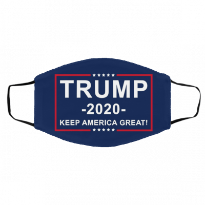D-on-al-d Tr-um-p 2-0-20 Ke-ep Am-e-rica G-r-e-at Face Mask