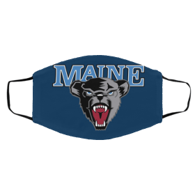 M-ai-n-e B-la-ck Bears Face Mask