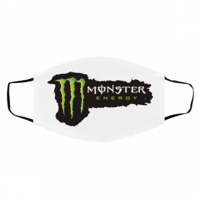 M-o-n-ster En-er-gy A-meri-ca-n F-la-g Face Mask