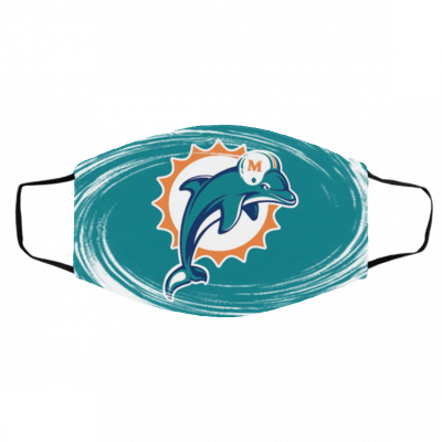 M-ia-mi Dolphins Face Mask