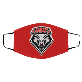 N-ew M-ex-ico Lo-b-os Face Mask