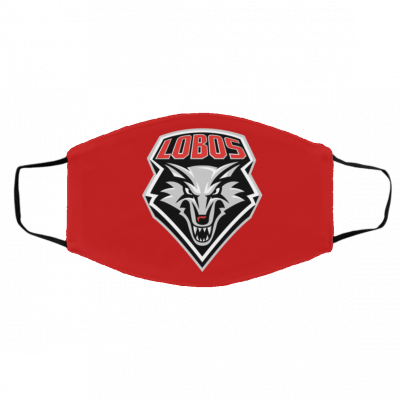 N-ew M-ex-ico Lo-b-os Face Mask