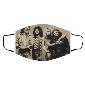 V-an H-ale-n Ro-ck Ba-nd Face Mask