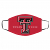 Tex-as Te-ch R-ed Ra-i-der-s Face Mask