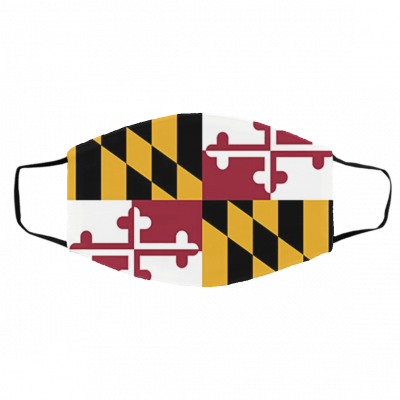 U-S Ma-ryla-n-d fla-g Face Mask