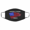 A-m-eri-ca N-e-ed-s J-es-us Face Mask