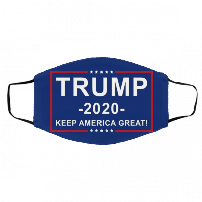 Tr-um-p 20-20 K-e-ep am-e-ri-ca Face Mask