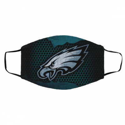 A-me-ric-an Fo-otb-all Tea-m Phila-delp-hia Eag-les Face Mask