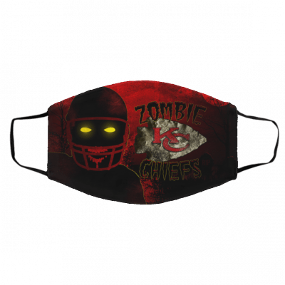 Z-om-bi-e Ka-n-s-as Ci-ty C-hie-fs Face Mask