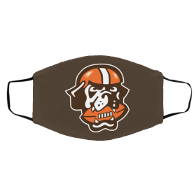 Cle-ve-la-nd Bro-w-ns Face Mask