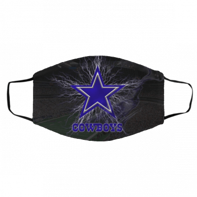 Da-lla-s Co-wb-o-ys Face Mask