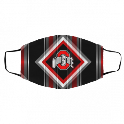 O-hi-o s-ta-te Face Mask