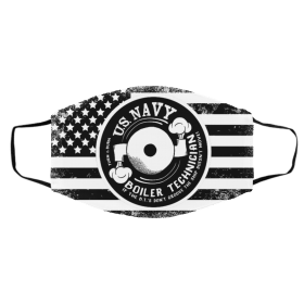 U-s N-a-vy Boi-ler Te-ch-ni-cia-n Face Mask