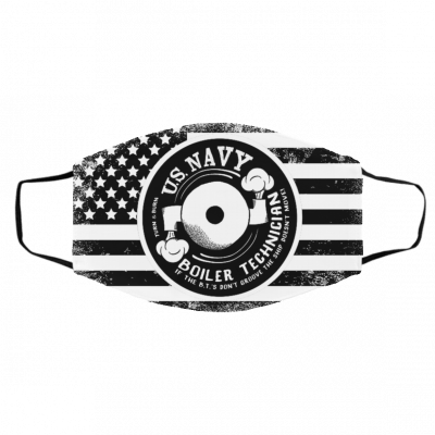 U-s N-a-vy Boi-ler Te-ch-ni-cia-n Face Mask
