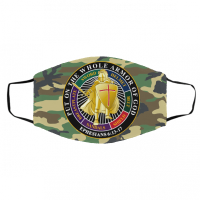 P-u-t O-n Th-e Wh-ol-e Ar-m-or o-f Go-d Face Mask