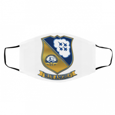 U-s Na-vy B-lu-e A-ng-el-s Face Mask
