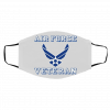 Us- Ai-r Fo-rc-e Ve-te-ra-n U-S-A-F Face Mask