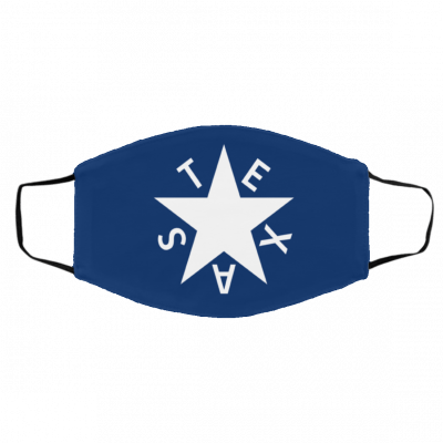 T-ex-as D-e Za-va-la Fl-ag Face Mask