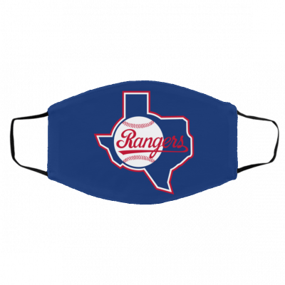 Te-x-as Ra-n-gers Face Mask
