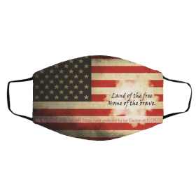 C-o-ol A-me-ric-an Fl-a-g Face Mask