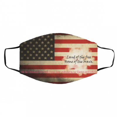 C-o-ol A-me-ric-an Fl-a-g Face Mask