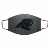 n-f-l car-oli-n-a p-an-t-he-rs Face Mask
