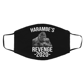 Ha-r-am-bes Re-ve-nge 20-20 Face Mask
