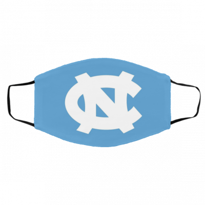 Lo-go N-ort-h Ca-ro-lin-a Ta-r He-e-ls Face Mask