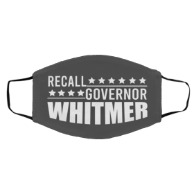 Re-ca-ll Go-ver-n-or W-hi-t-m-er Face Mask