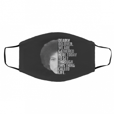 Pri-nc-e Ro-g-ers D-e-arly bel-o-ved Wa-sh-ab-le Reusable Face Mask