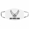 U-S A-ir Fo-rce- D-ad Face Mask