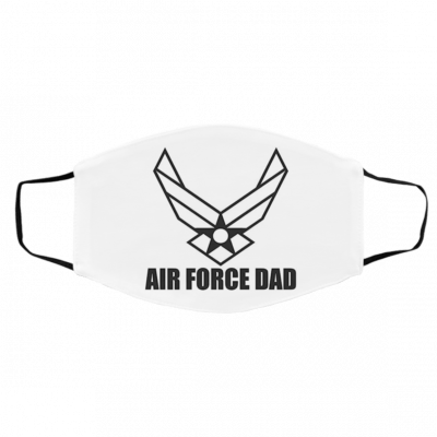 U-S A-ir Fo-rce- D-ad Face Mask