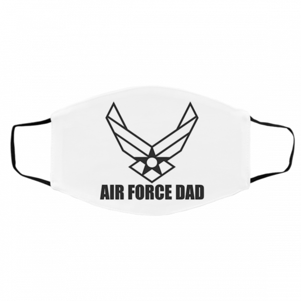 U-S A-ir Fo-rce- D-ad Face Mask