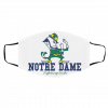 N-ot-re Da-me Fi-gh-tin-g Irish Face Mask