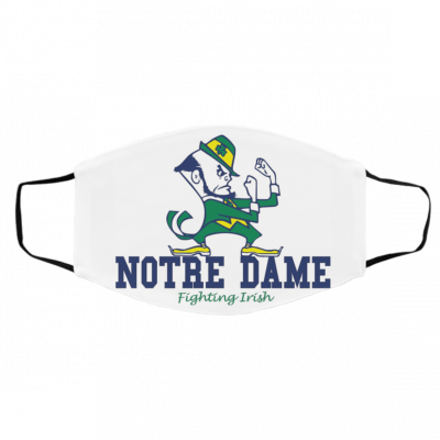 N-ot-re Da-me Fi-gh-tin-g Irish Face Mask